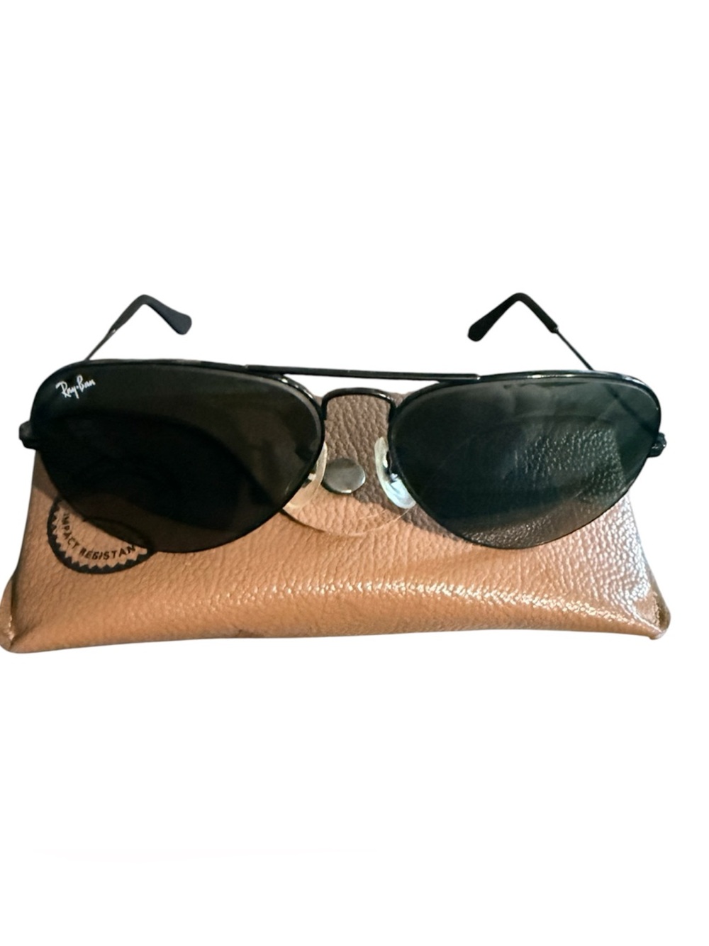 AUTHENTIC Vintage Ray-Ban Aviator B&L Sunglasses in Black from late 1980’s